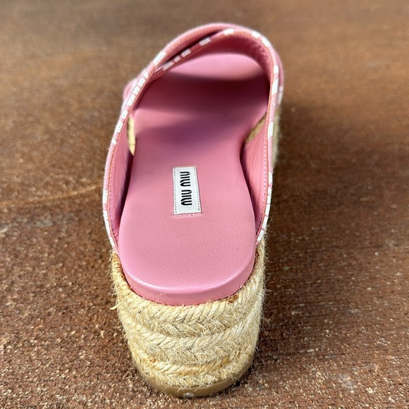Miu Miu Platform Espadrilles - Picture 13 of 16